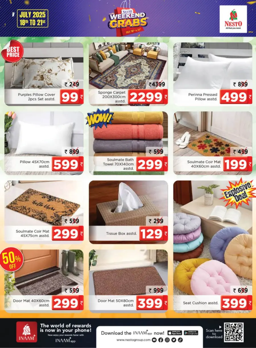 Grab Weekend Offers Now! In Nesto Hypermarket Malappuram