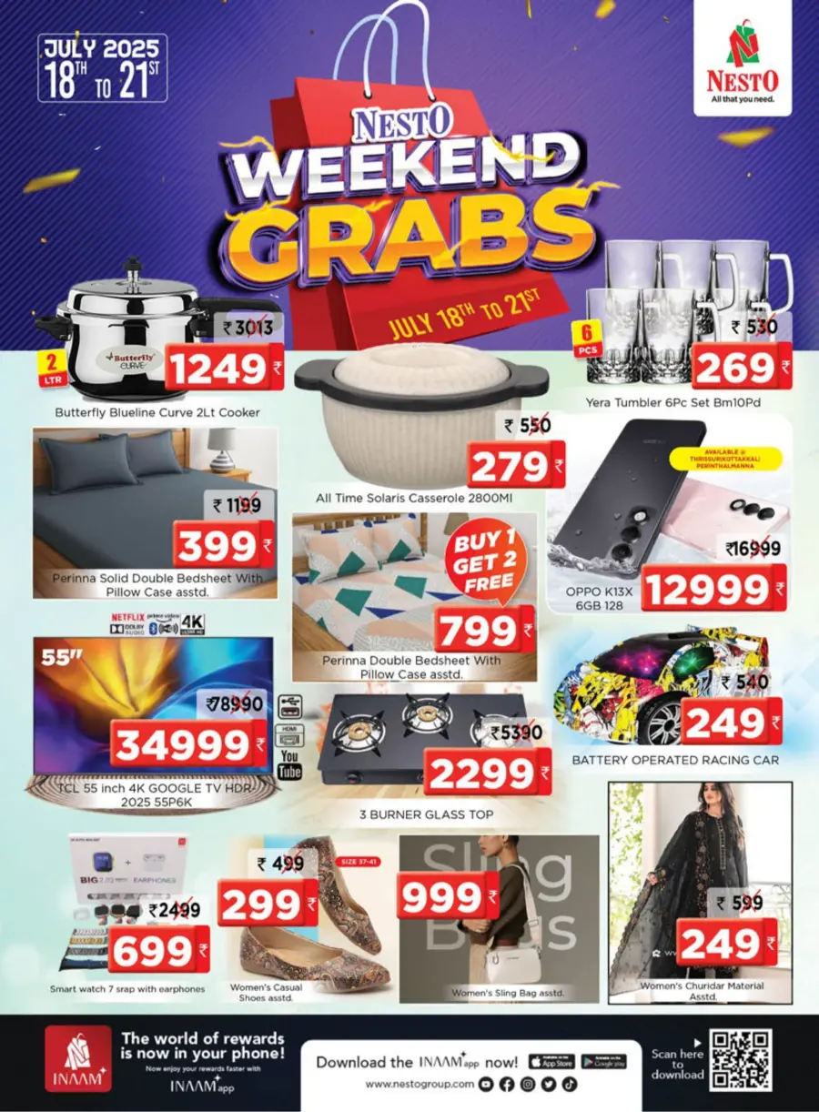Grab Weekend Offers Now! In Nesto Hypermarket Malappuram