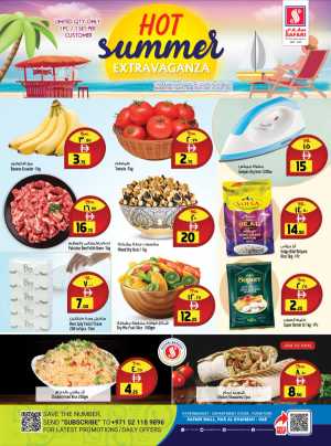 Hot Summer Extravaganza In Safari Hypermarket Ras al Khaimah