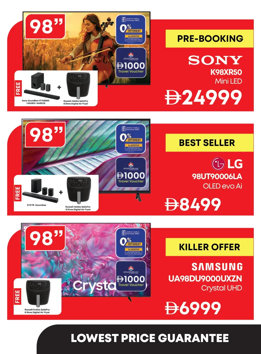 Biggest Appliances SALE: 25%–50% OFF In Emax Dubai