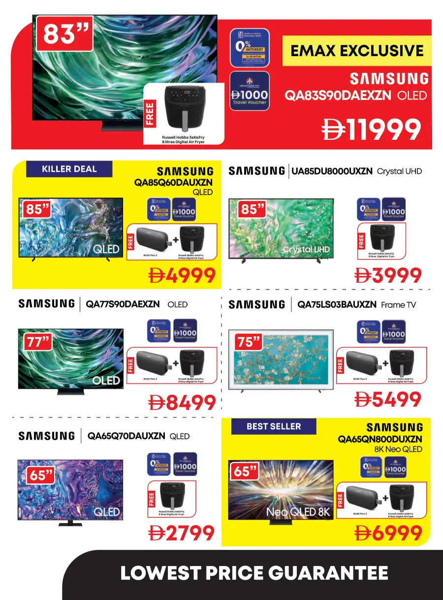 Biggest Appliances SALE: 25%–50% OFF In Emax Dubai