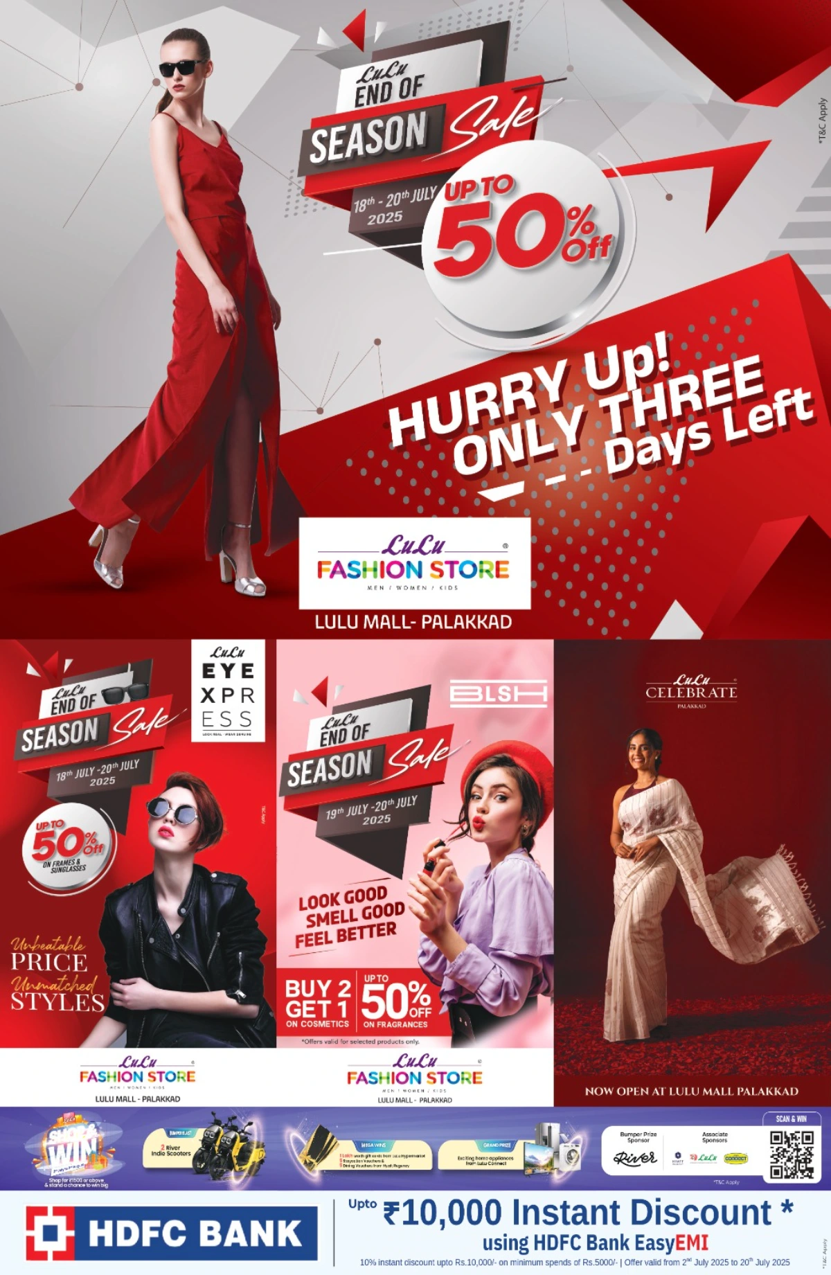 Aadi Shopping Festival – Don’t Miss Out! In Lulu Hypermarket Palakkad