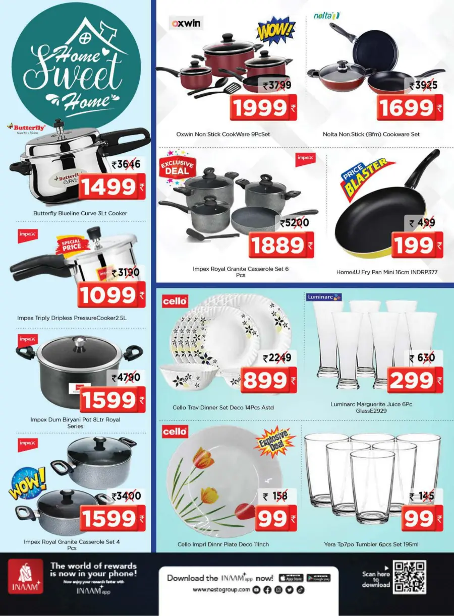 Home Sweet Home – Kitchen Appliances Up to 70% Off! In Nesto Hypermarket Wayanad