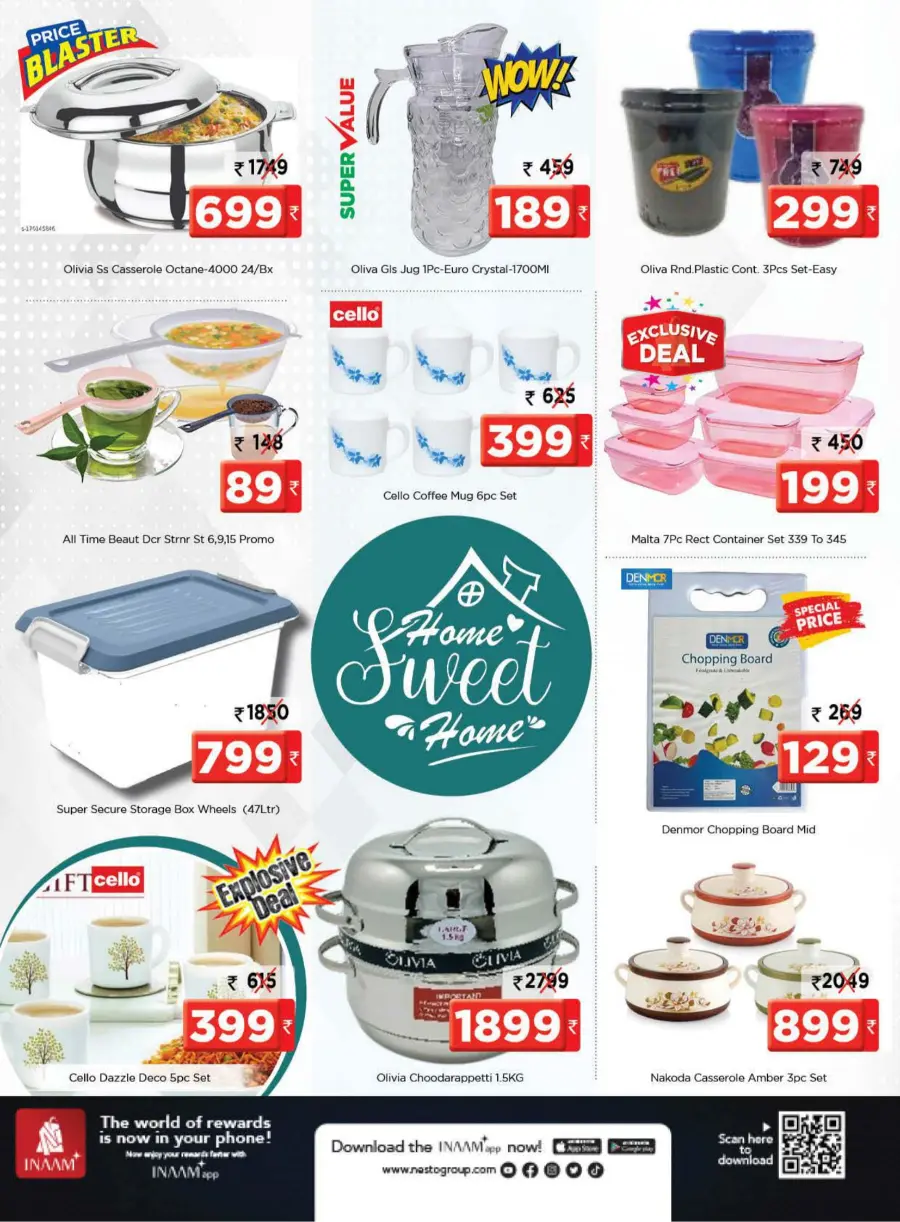 Home Sweet Home – Kitchen Appliances Up to 70% Off! In Nesto Hypermarket Wayanad