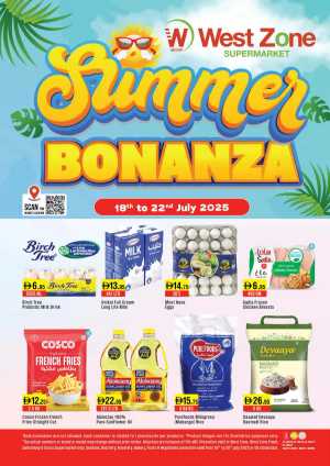Summer Bonanza In West Zone Supermarket Dubai,Abu Dhabi,Sharjah / Ajman
