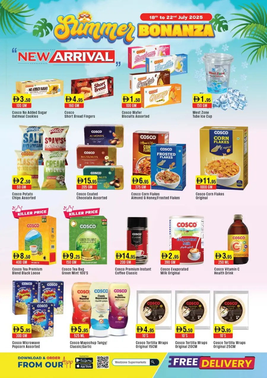 Summer Bonanza In West Zone Supermarket Dubai