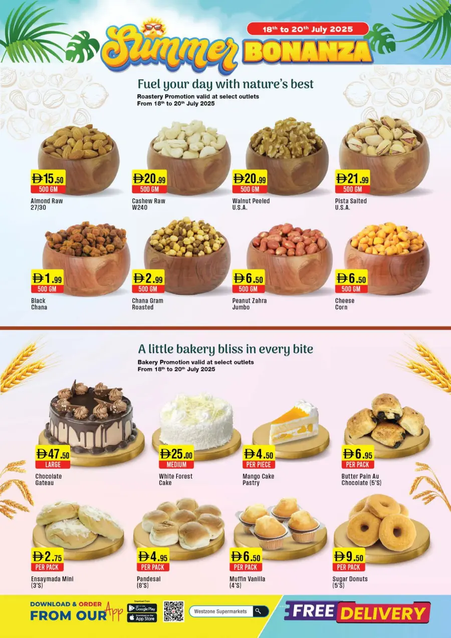Summer Bonanza In West Zone Supermarket Dubai