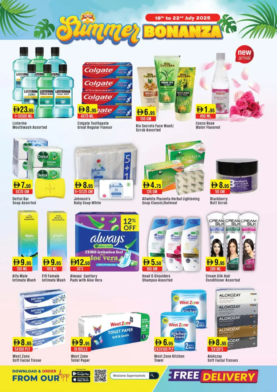 Summer Bonanza In West Zone Supermarket Dubai