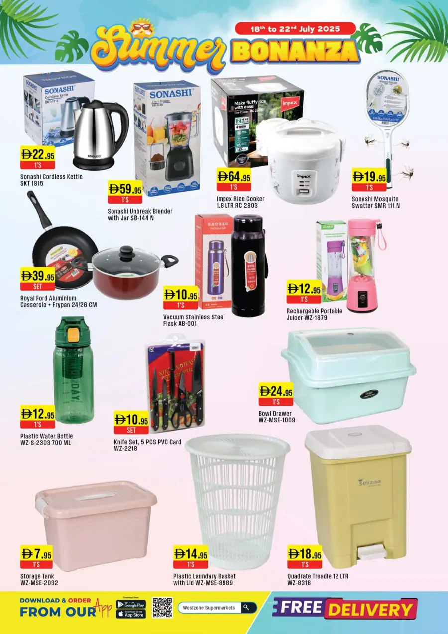 Summer Bonanza In West Zone Supermarket Dubai