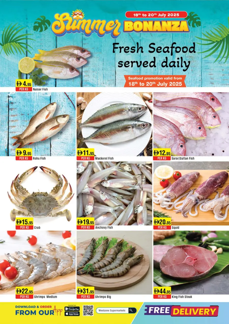 Summer Bonanza In West Zone Supermarket Dubai