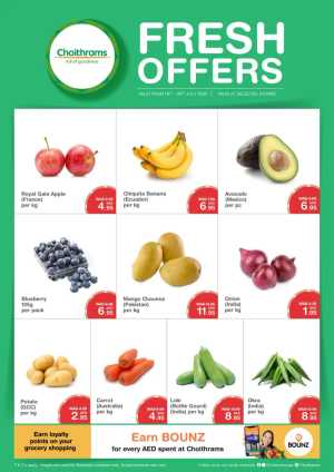 Fresh Offers In Choithrams Dubai,Abu Dhabi,Sharjah / Ajman,Al Ain,Ras al Khaimah