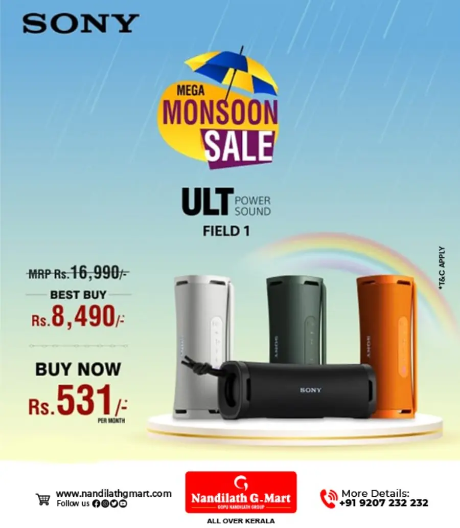 Mega Monsoon Sale In Nandilath G Mart Calicut