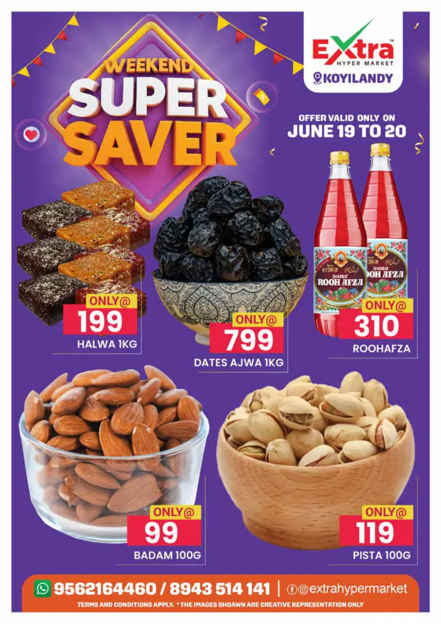 Weekend Super Saver In Extra hypermarket Calicut