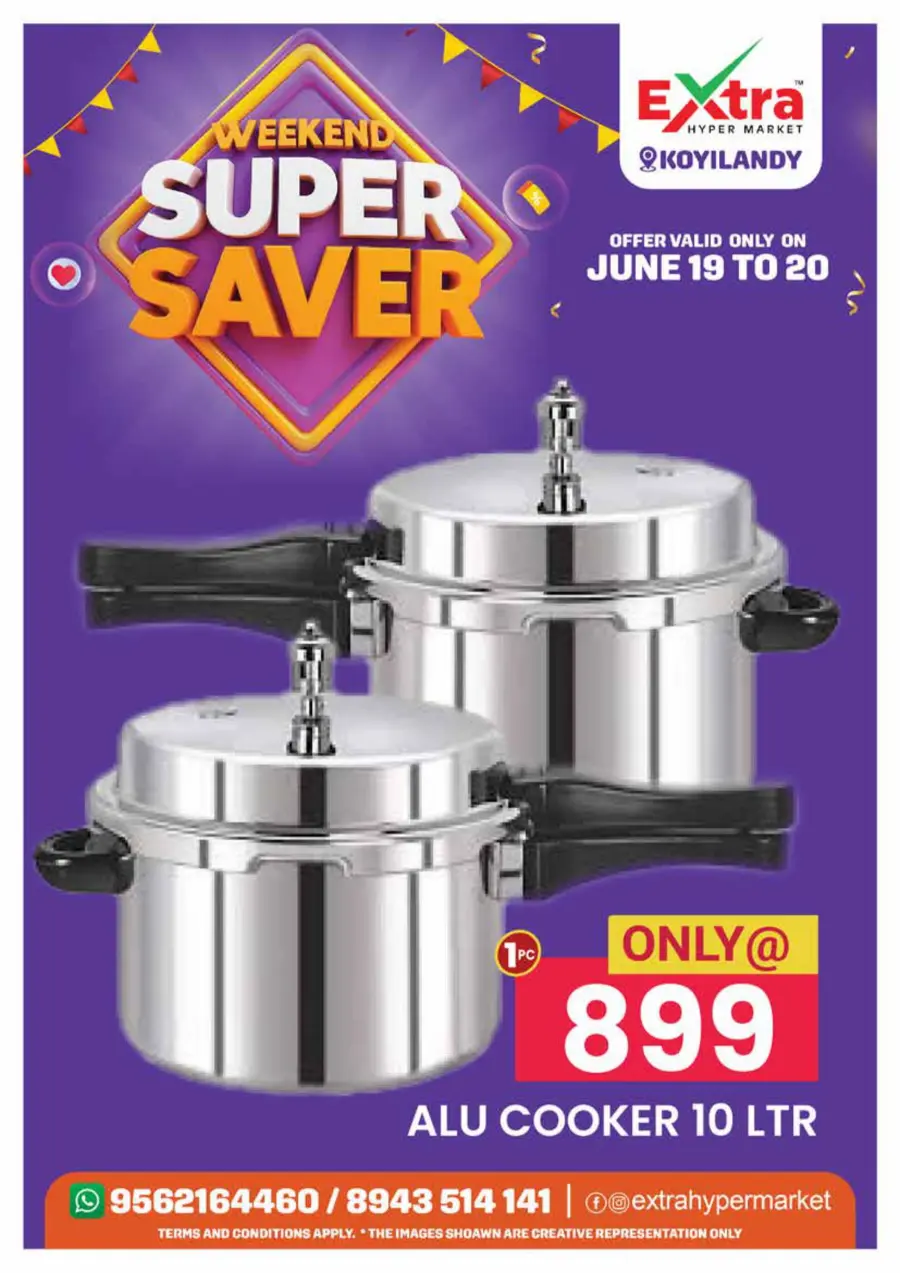 Weekend Super Saver In Extra hypermarket Calicut