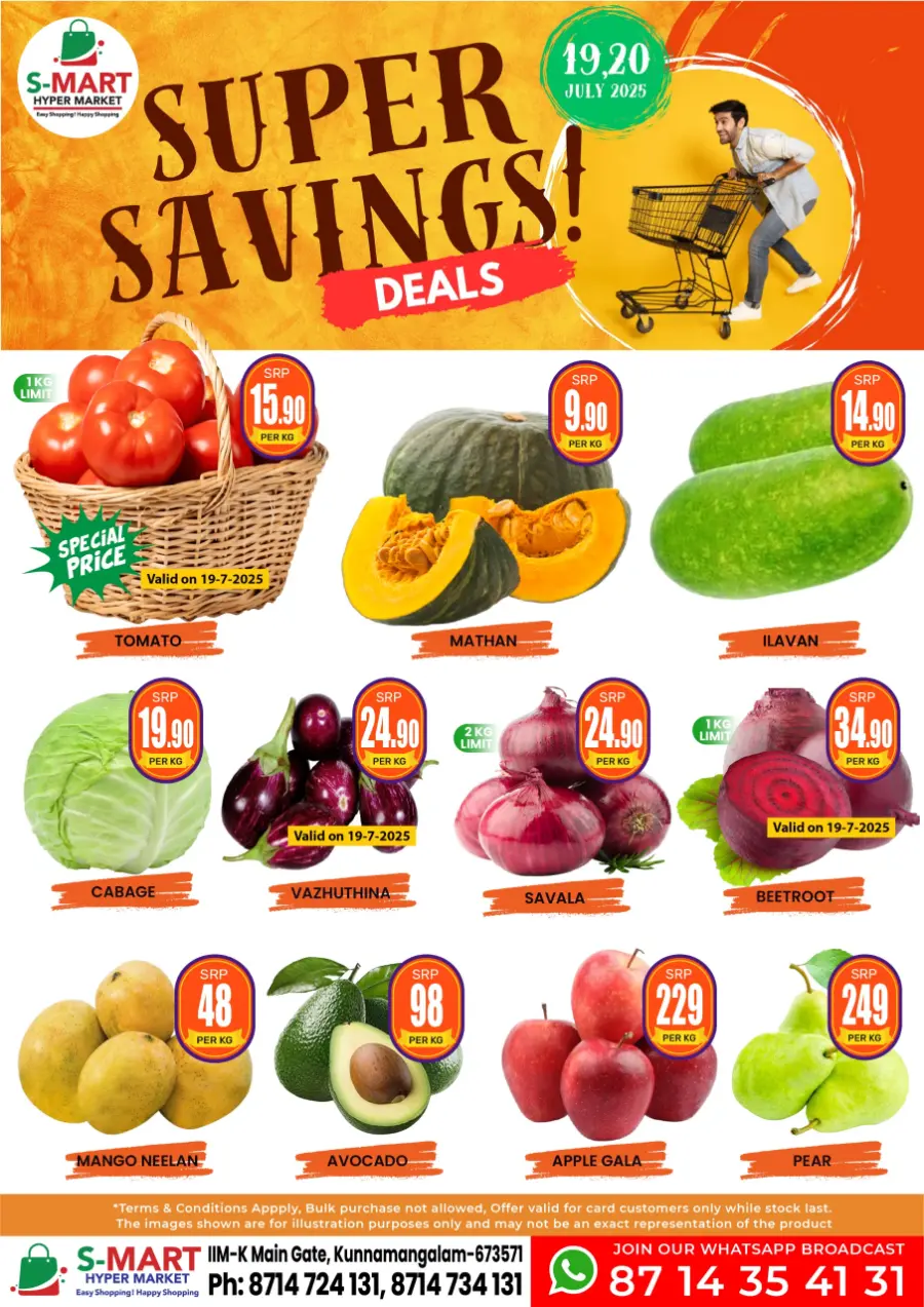 Super Savings In S-Mart Hypermarket undefined