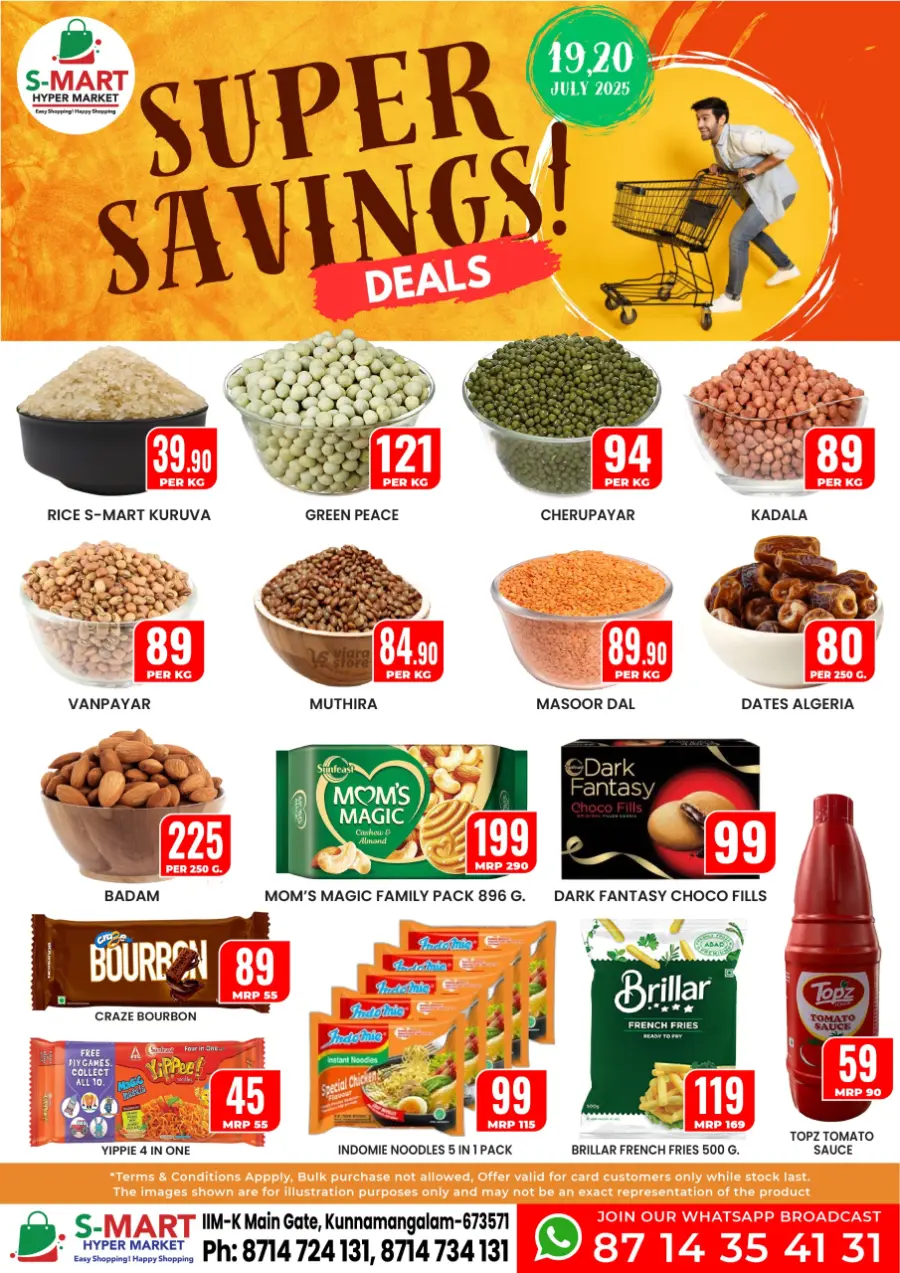 Super Savings In S-Mart Hypermarket undefined