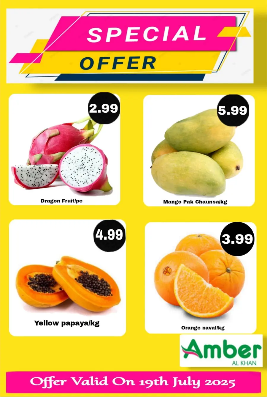 Special Offer In Amber Hypermarket Sharjah / Ajman