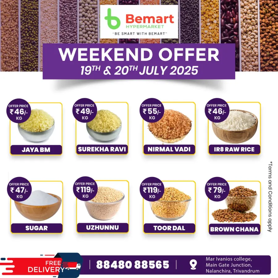 Weekend Offer In Bemart Hypermarket Trivandrum