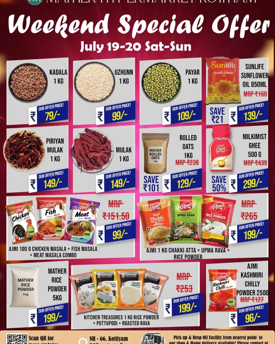 Weekly Best Deals – Shop Smart, Save More In Mather Hypermarket Kollam