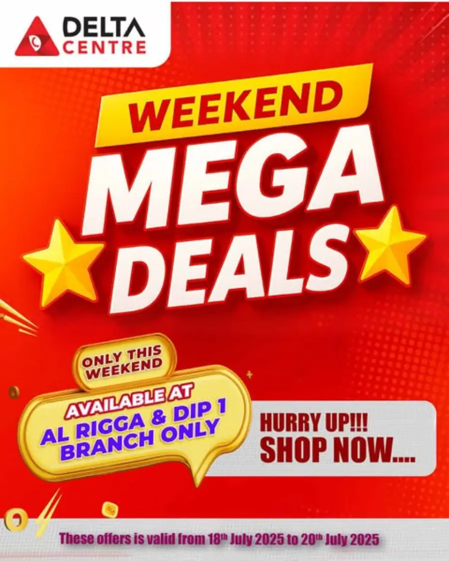 Weekend Mega Deal In Delta Centre Sharjah / Ajman