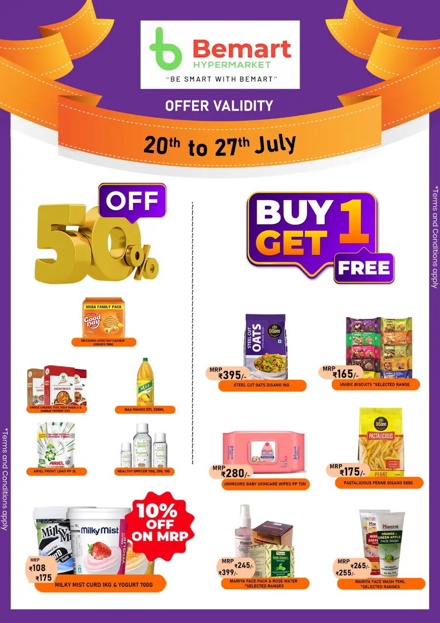 Offers In Bemart Hypermarket Trivandrum