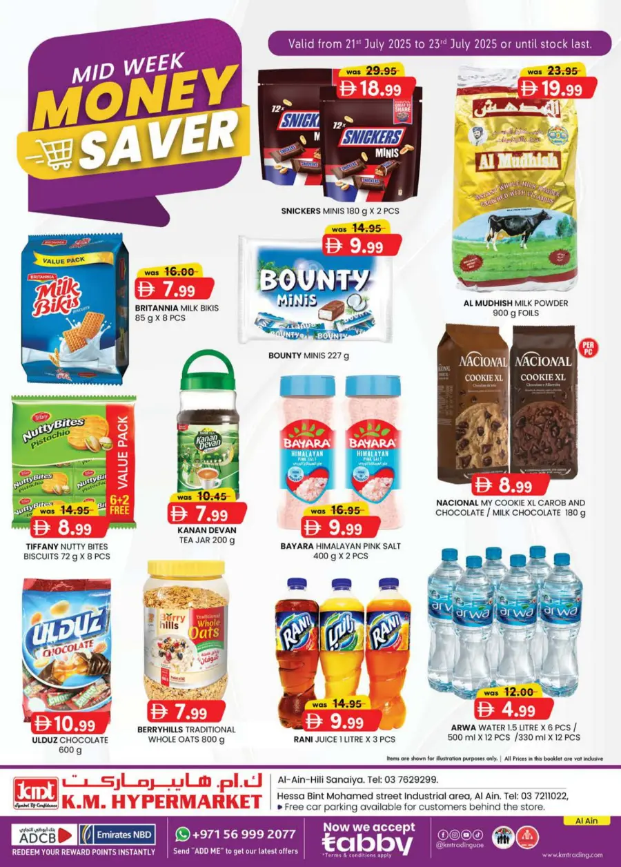 Mid Week Money Saver In K.M Trading Al Ain