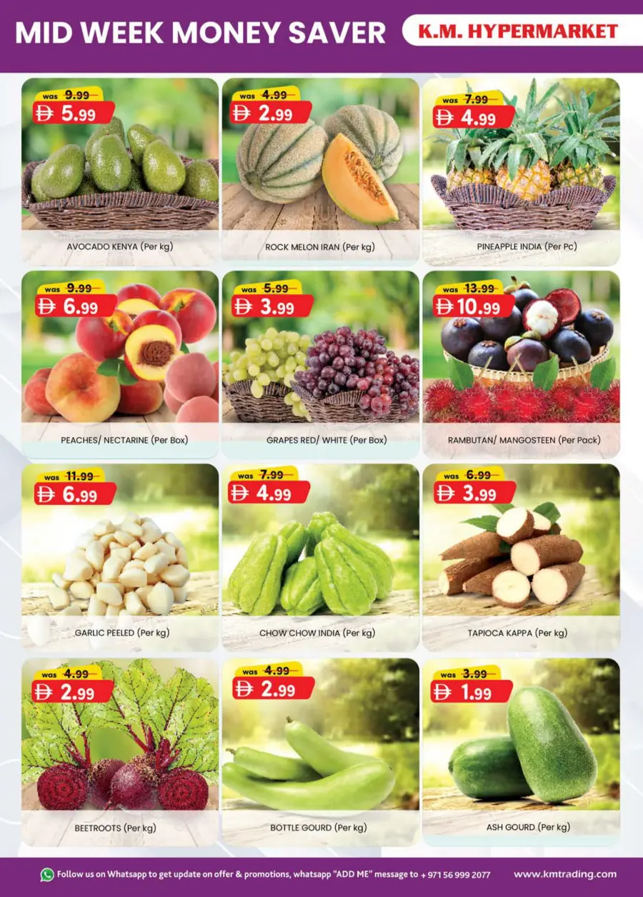 Mid Week Money Saver In K.M Trading Al Ain