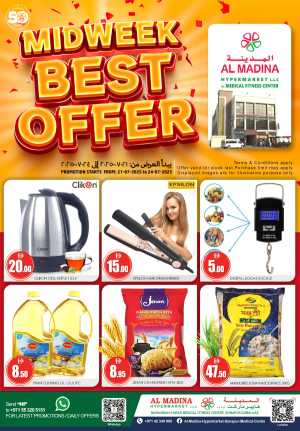 Mid week best offer In Al Madina Hypermarket Dubai