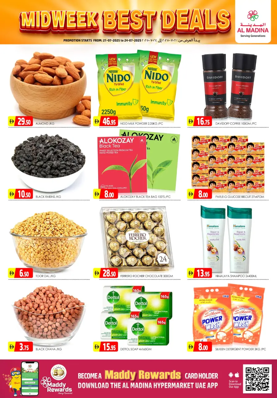 Mid week best offer In Al Madina Hypermarket Dubai