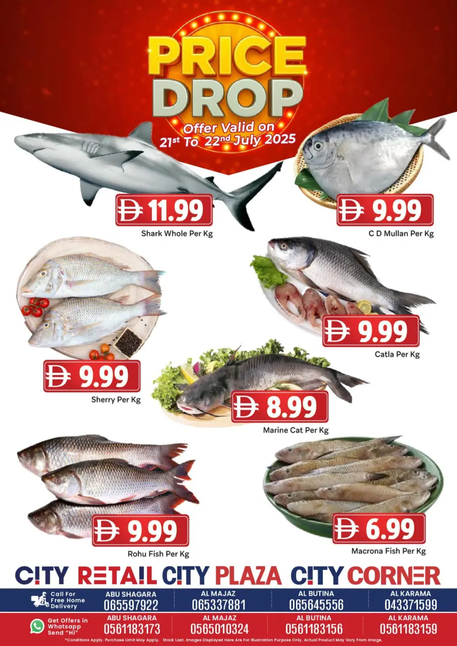 Price Drop In City Retail Sharjah / Ajman