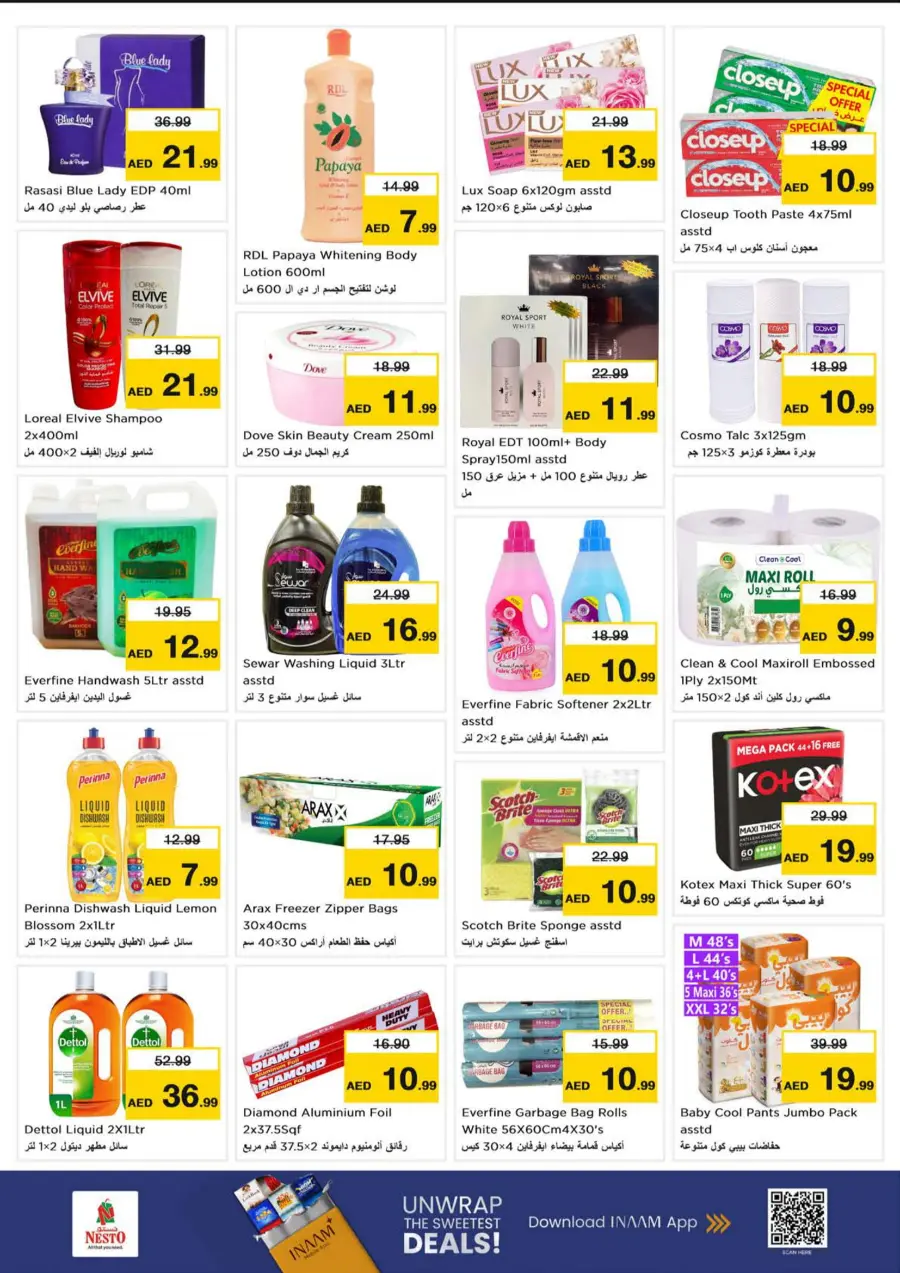 Big Savings In Nesto Hypermarket Abu Dhabi
