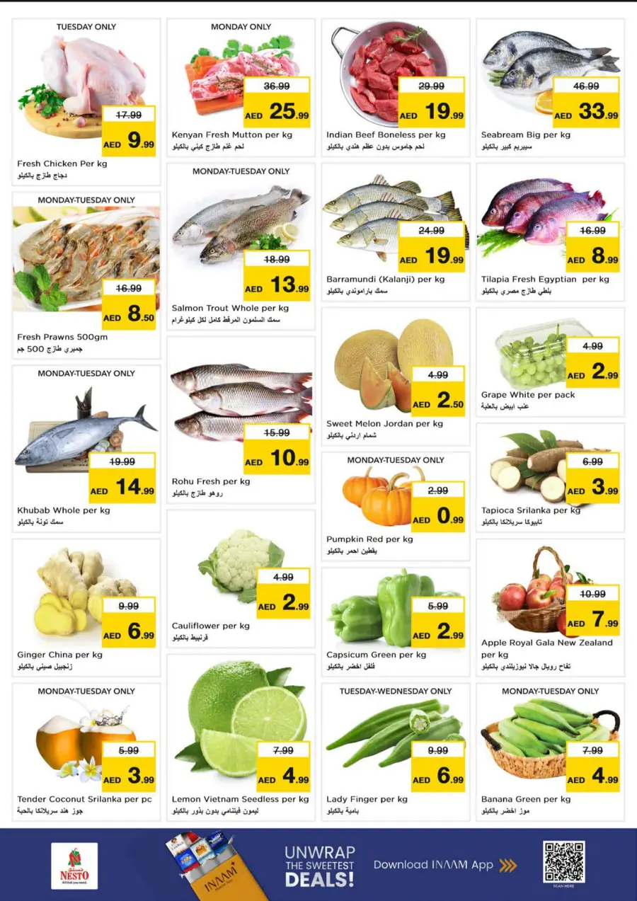 Big Savings In Nesto Hypermarket Abu Dhabi