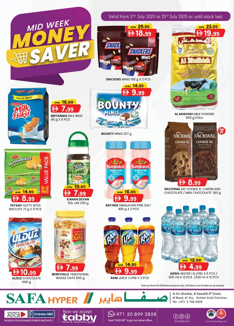 Mid Week Money Saver In SAFA Express Supermarket Al Ain