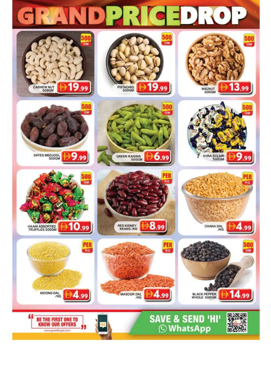 Grand Price Drop In Grand Hypermarket Dubai