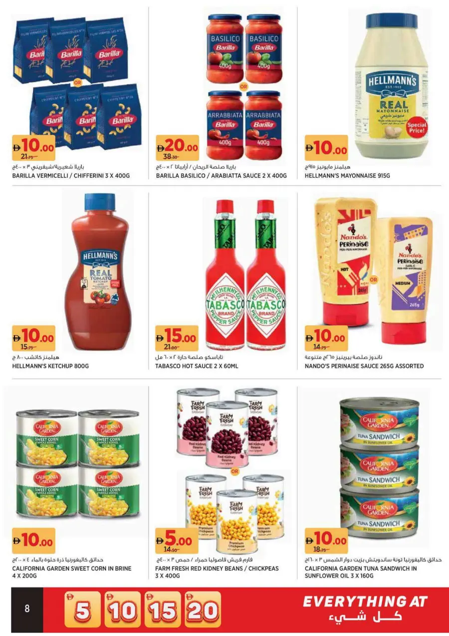 Everything at 5,10,15,20 In Geant Dubai
