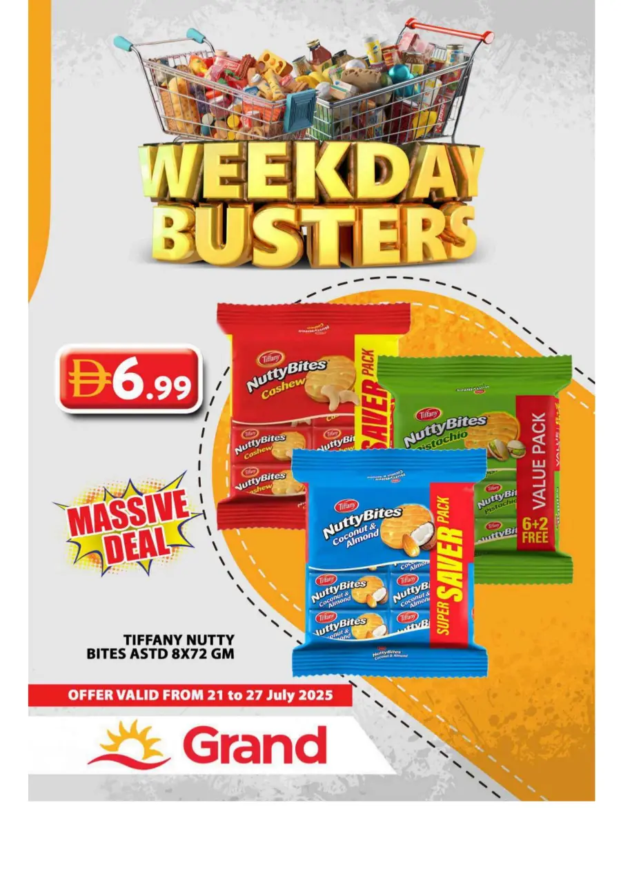 Weekday Busters In Grand Hypermarket Sharjah / Ajman