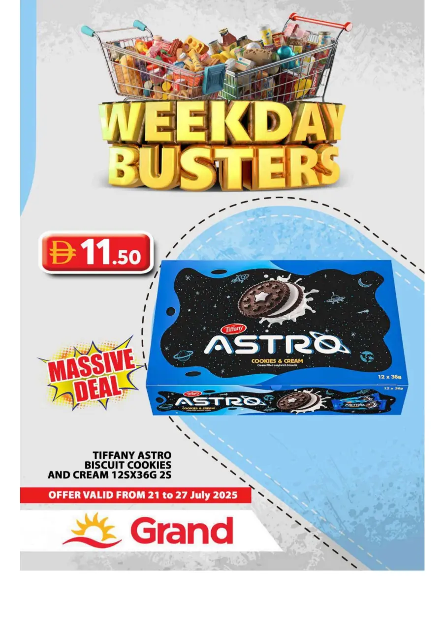 Weekday Busters In Grand Hypermarket Sharjah / Ajman