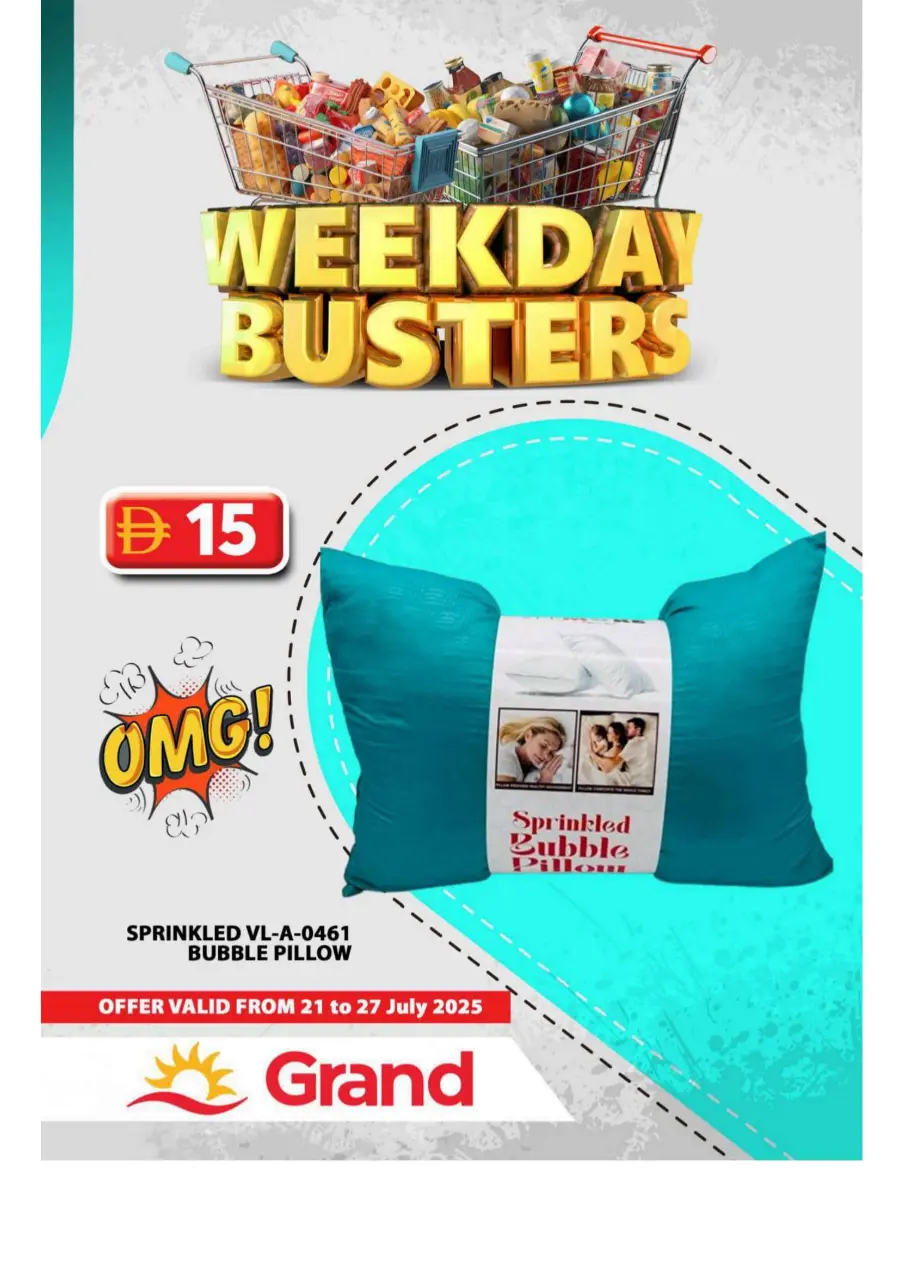 Weekday Busters In Grand Hypermarket Sharjah / Ajman