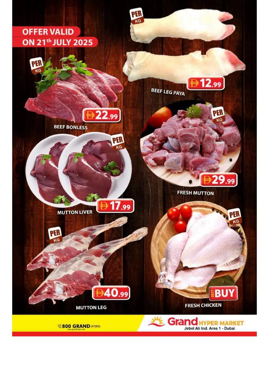 Grand Price Drop In Grand Hypermarket Dubai