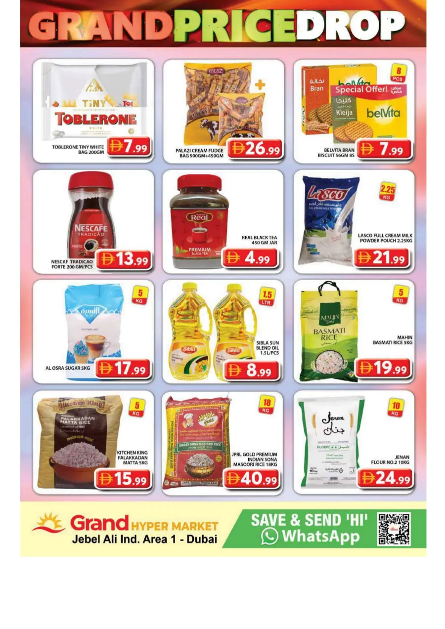 Grand Price Drop In Grand Hypermarket Dubai