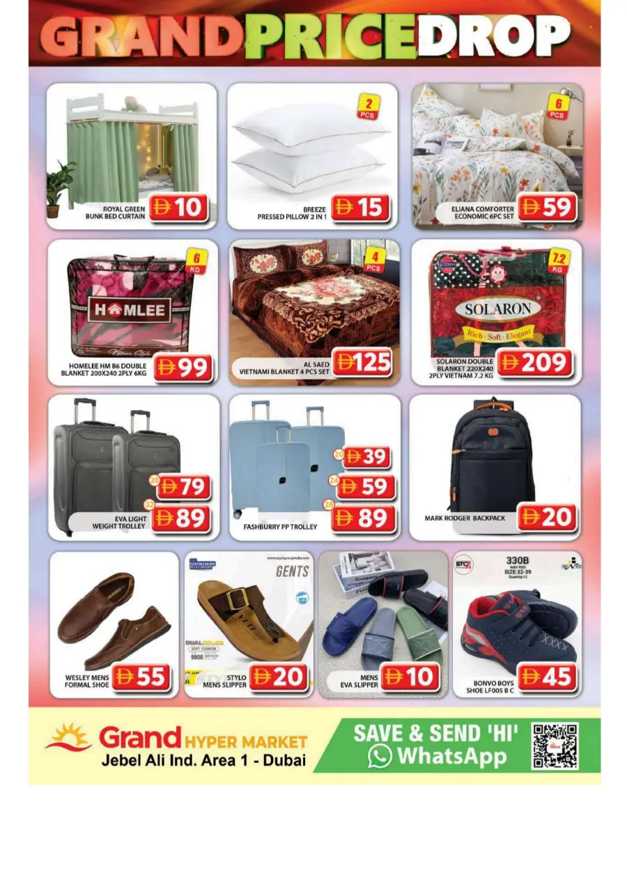 Grand Price Drop In Grand Hypermarket Dubai