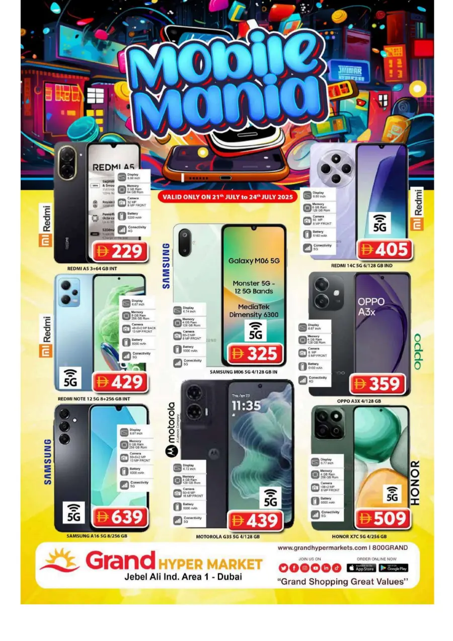 Grand Price Drop In Grand Hypermarket Dubai