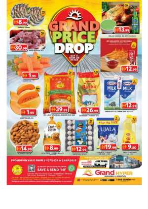 Grand Price Drop In Grand Hypermarket Dubai