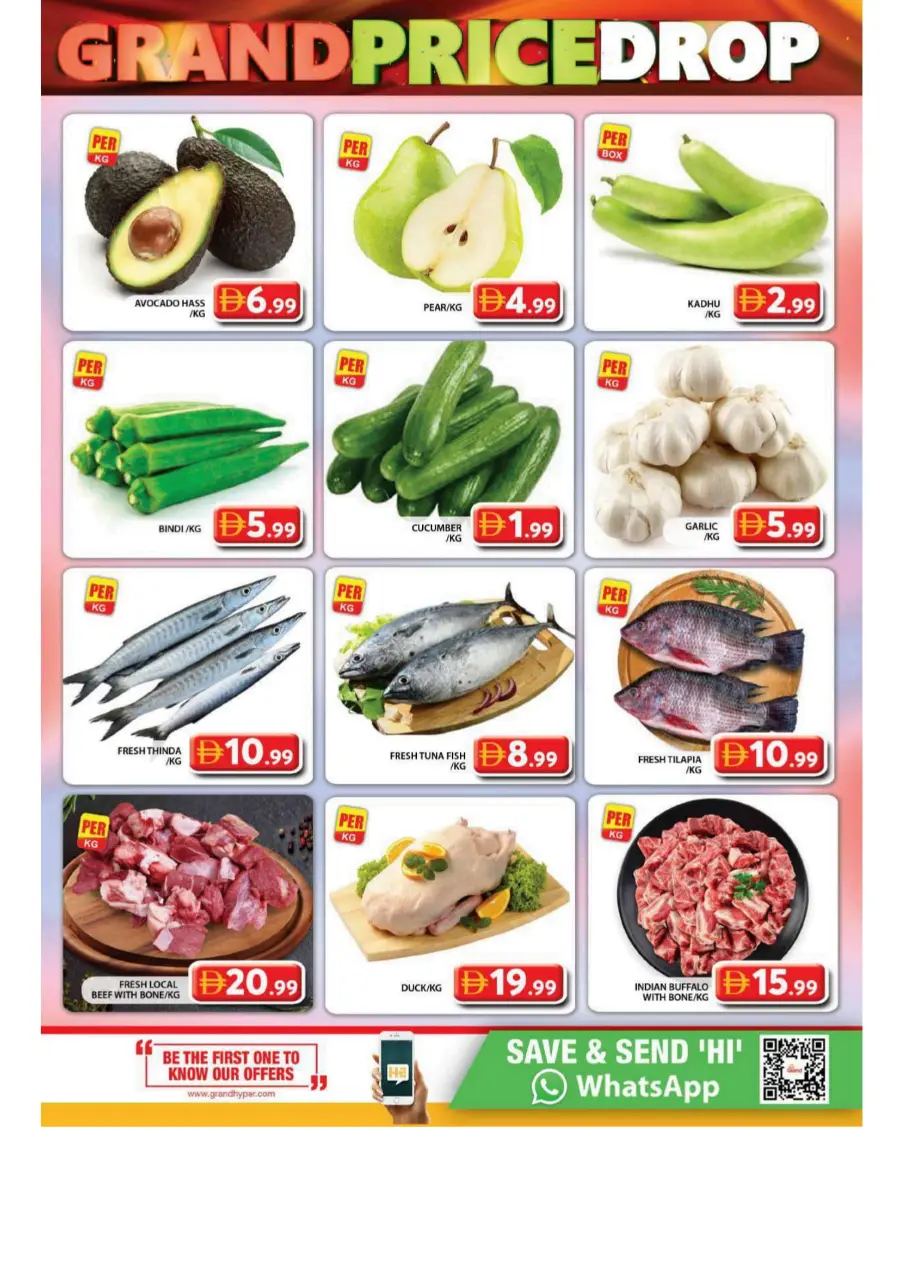 Grand Price Drop In Grand Hypermarket Dubai