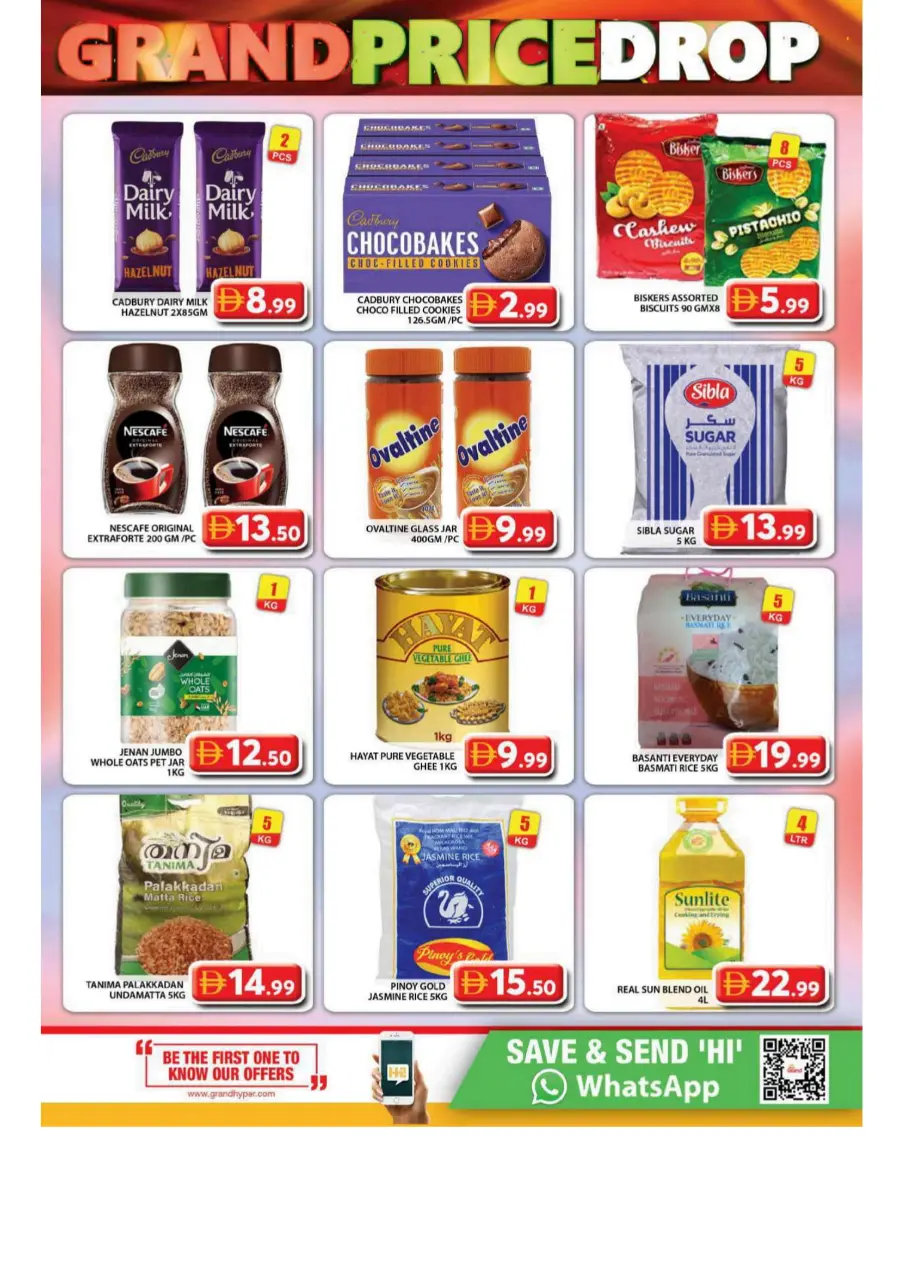 Grand Price Drop In Grand Hypermarket Dubai