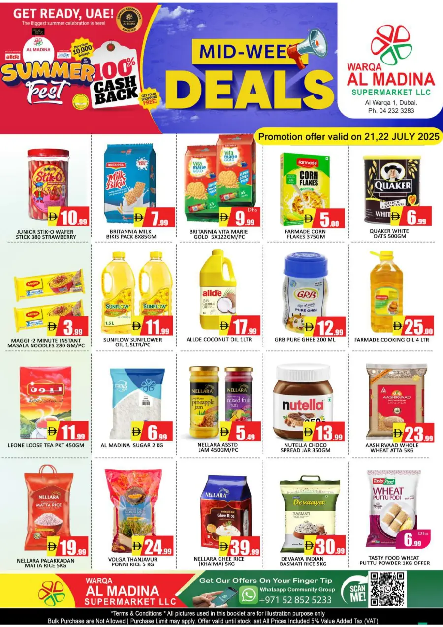 Mid Week Deal In Al Madina Hypermarket Dubai