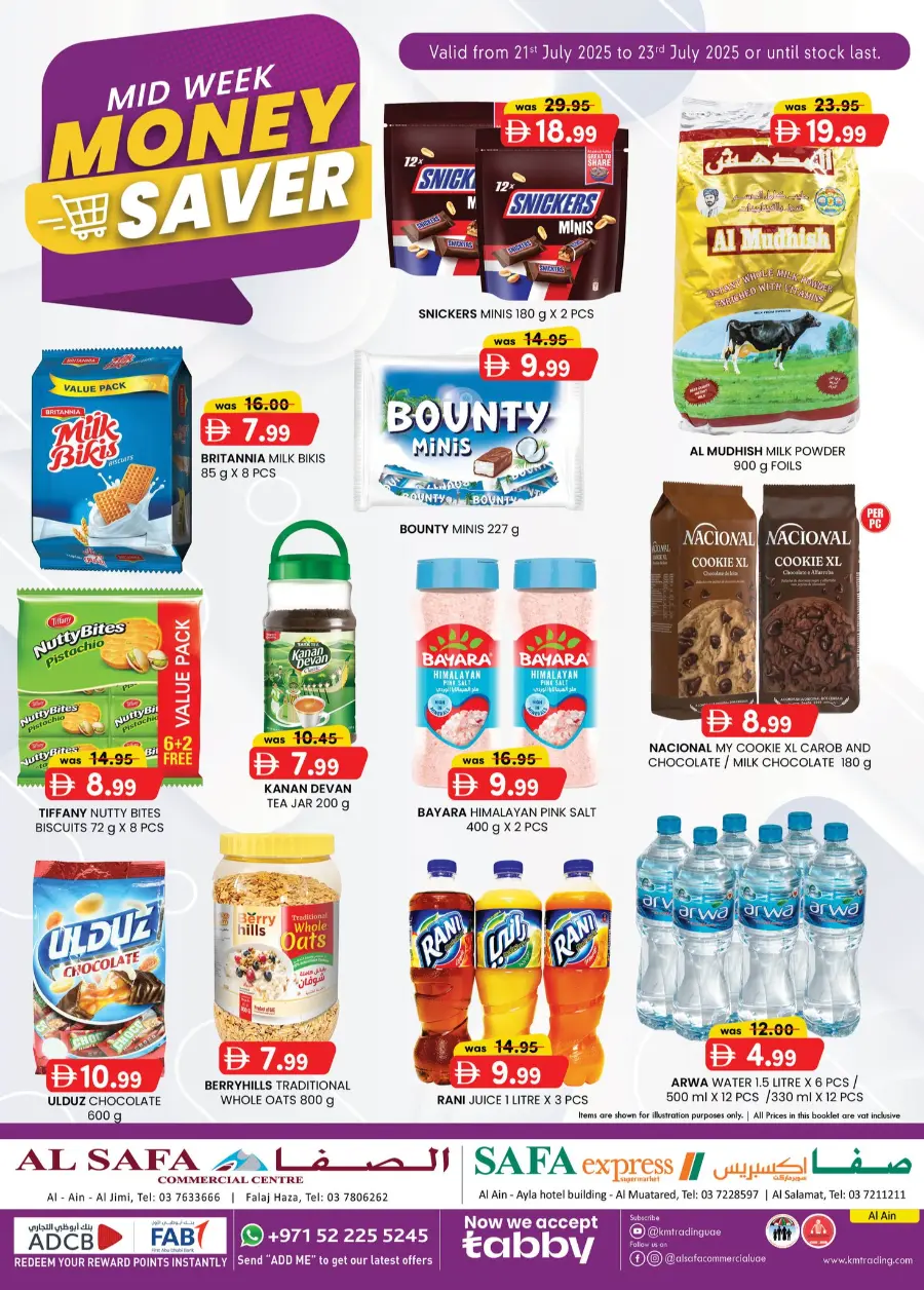 Mid Week Money Saver In SAFA Express Supermarket Al Ain