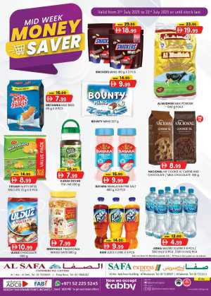 Mid Week Money Saver In SAFA Express Supermarket Al Ain