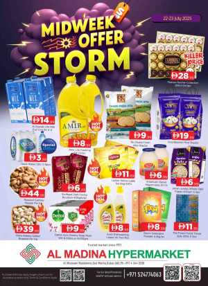 Mid week offer storm In Al Madina Hypermarket Dubai