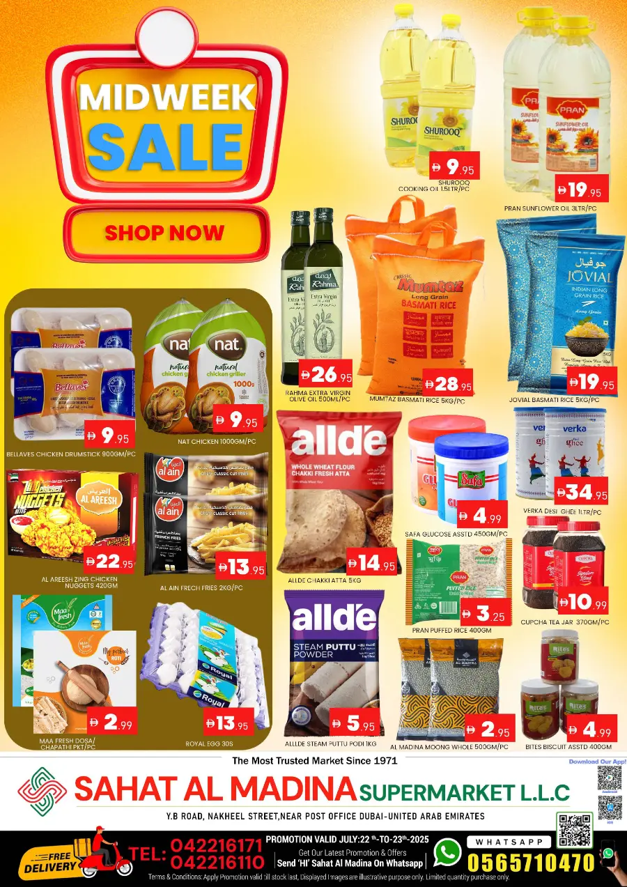 Mid Week  Sale In Al Madina Hypermarket Dubai